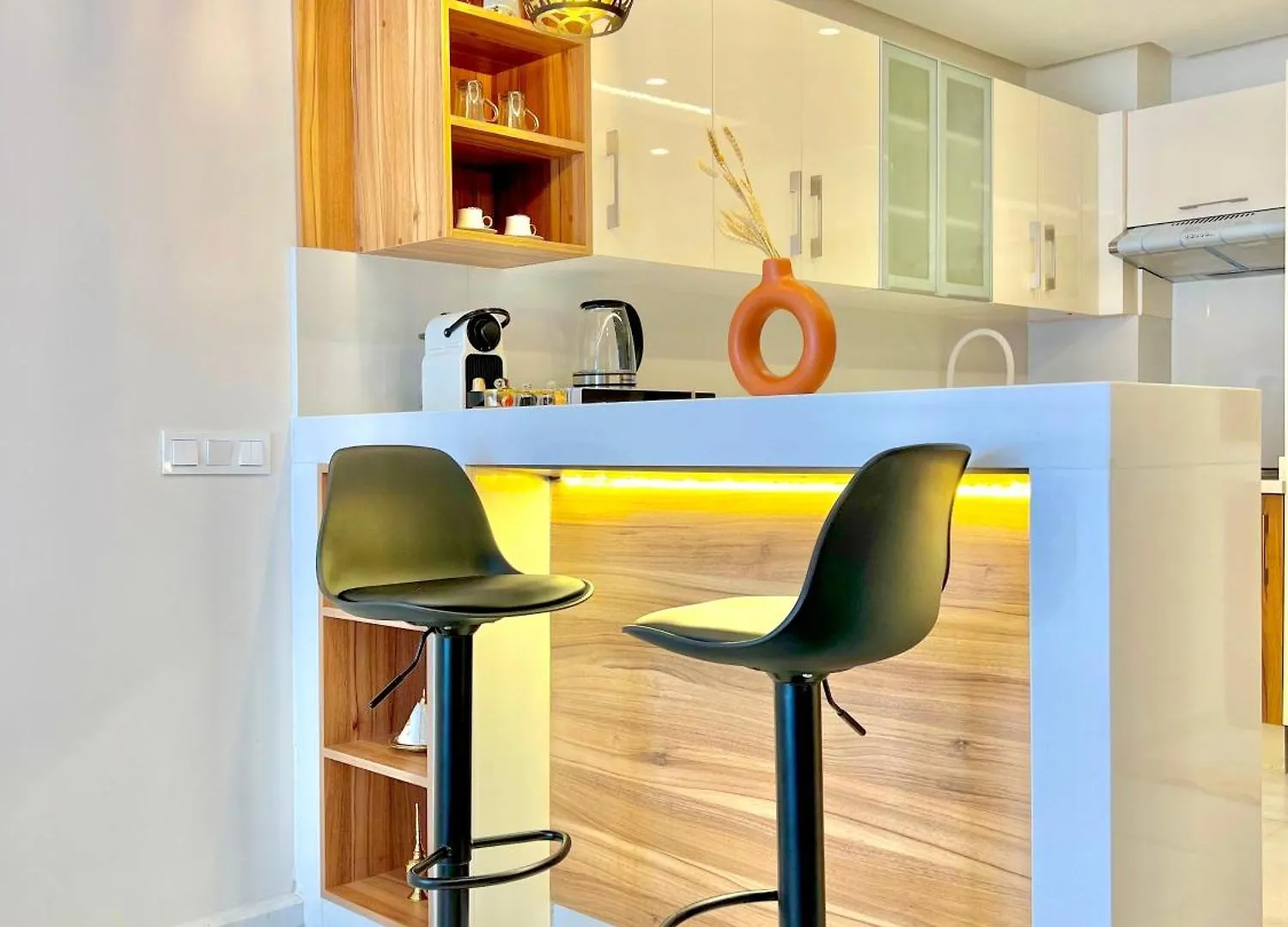 As140 Elegant Coeur De Casablanca Avec Wifi Parking Et Tramway Apartment