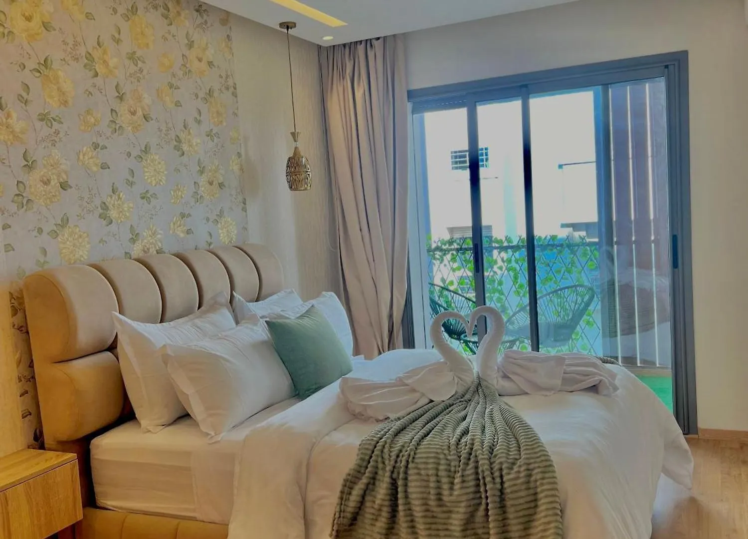 As140 Elegant Coeur De Casablanca Avec Wifi Parking Et Tramway Apartment 0*,
